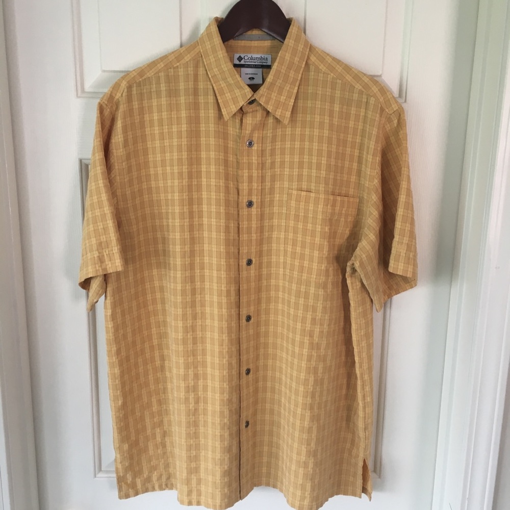 Columbia short sleeved shirt.